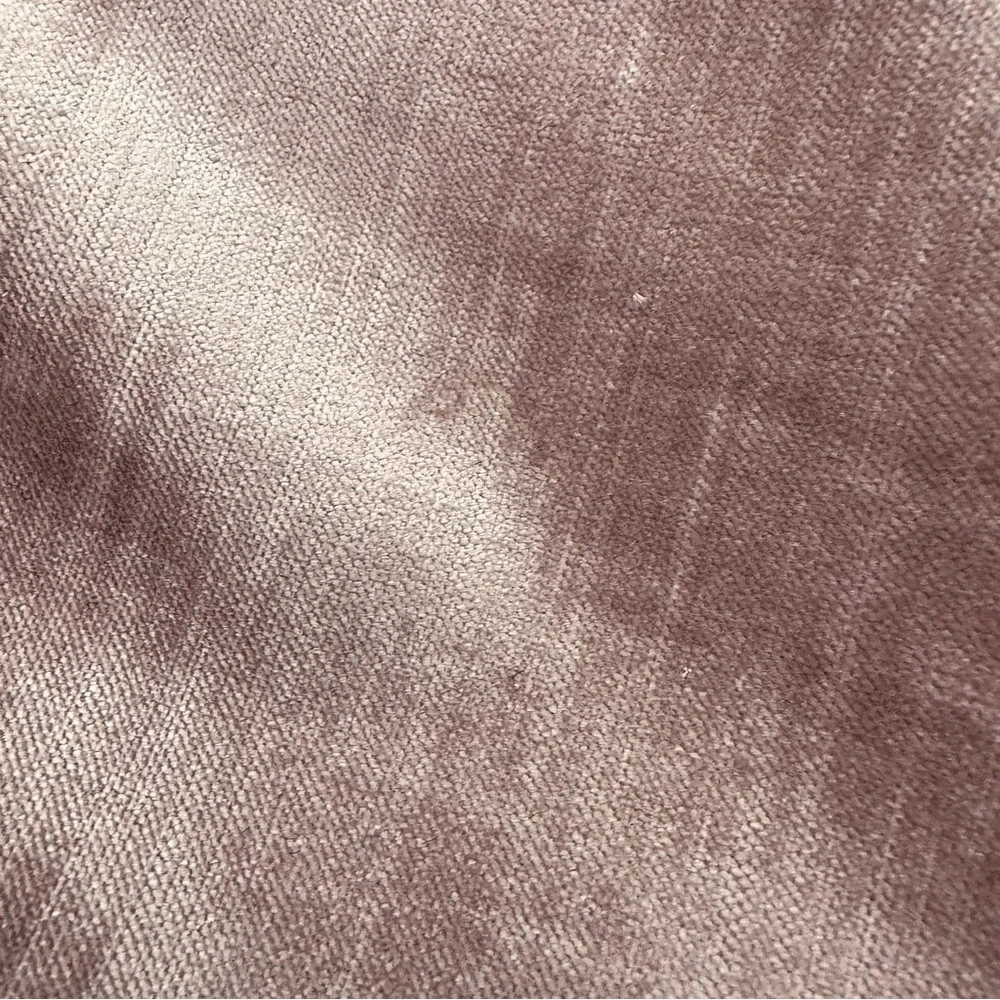 West Elm Dusty Mauve Velour Curtain Set (48”x108”)